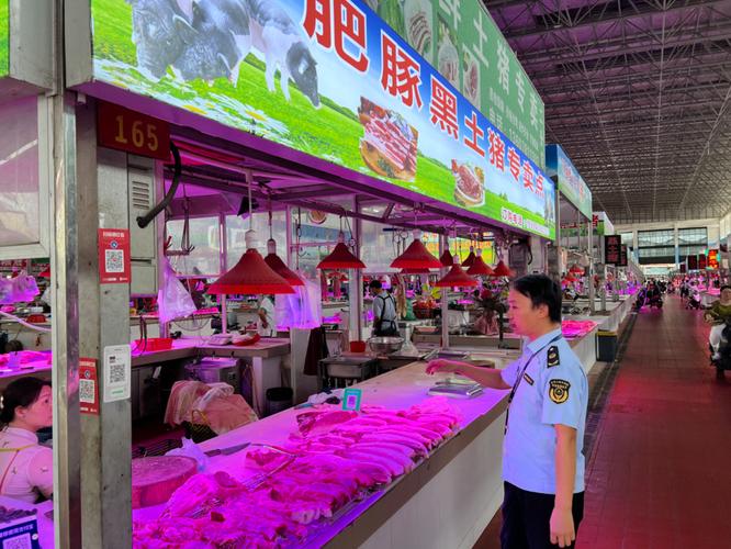 告别生鲜食用农产品"美颜神器" 南宁市金桥农产品批发市场换上全新"生